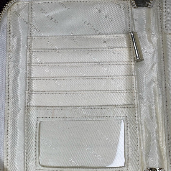 Versace Silver Clutch with Chain - Picture 10 of 11